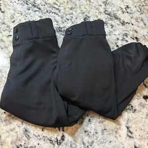 Used: Champro Blqck Baseball Knickers - Youth X-Small